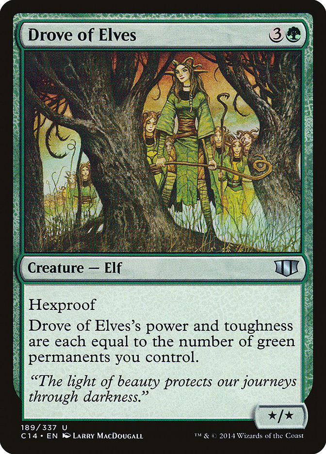 Drove of Elves [Commander 2014] - Devastation Store | Devastation Store