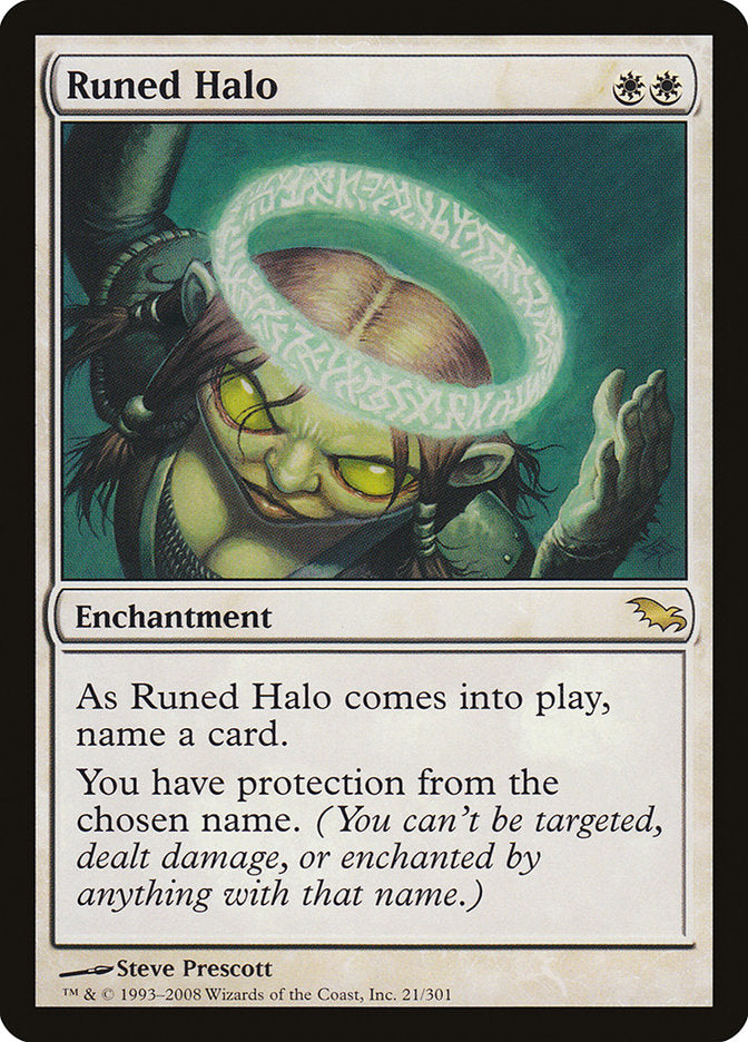 Runed Halo [Shadowmoor] | Devastation Store