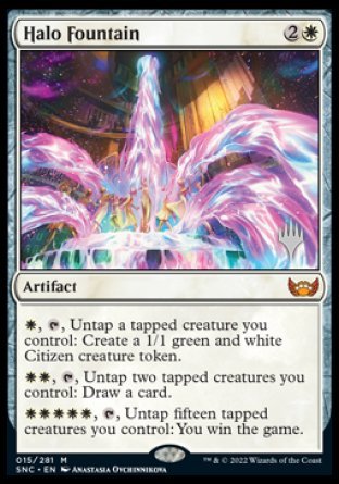 Halo Fountain (Promo Pack) [Streets of New Capenna Promos] | Devastation Store