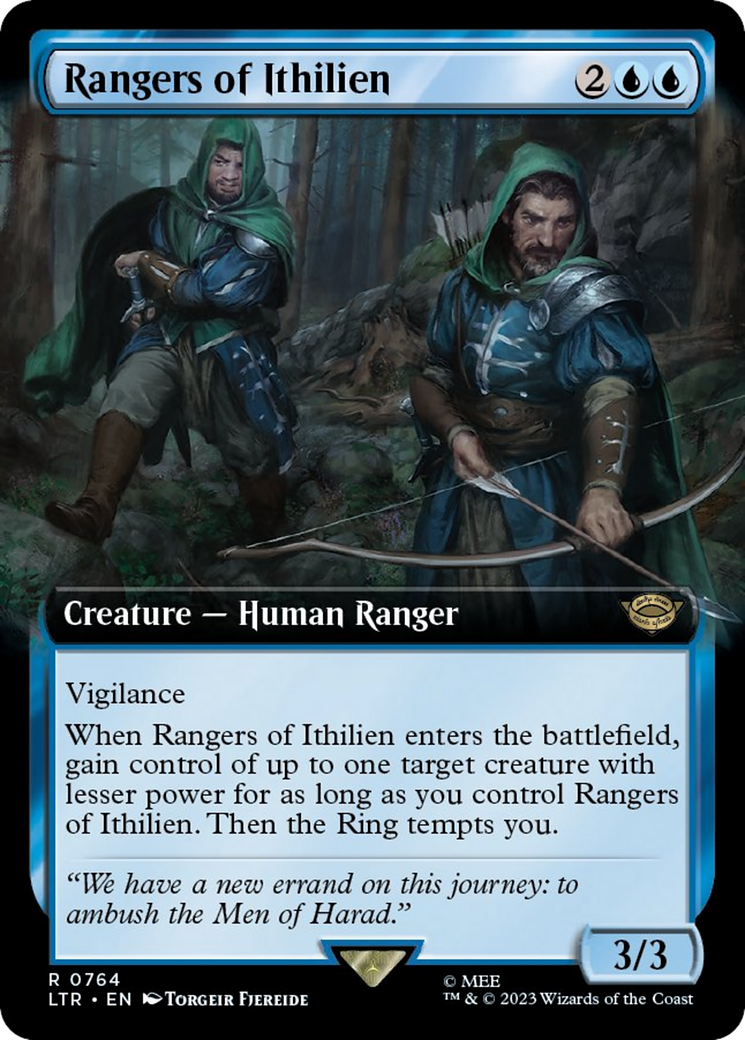 Rangers of Ithilien (Extended Art) (Surge Foil) [The Lord of the Rings: Tales of Middle-Earth] | Devastation Store