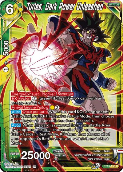 Turles, Dark Power Unleashed [BT15-150] | Devastation Store