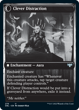Distracting Geist // Clever Distraction [Innistrad: Double Feature] | Devastation Store
