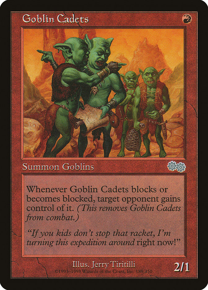 Goblin Cadets [Urza's Saga] - Devastation Store | Devastation Store