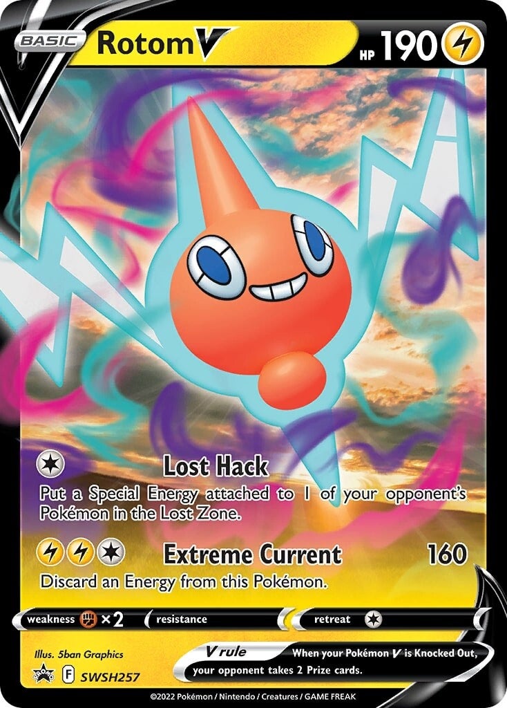 Rotom V (SWSH257) [Sword & Shield: Black Star Promos] | Devastation Store