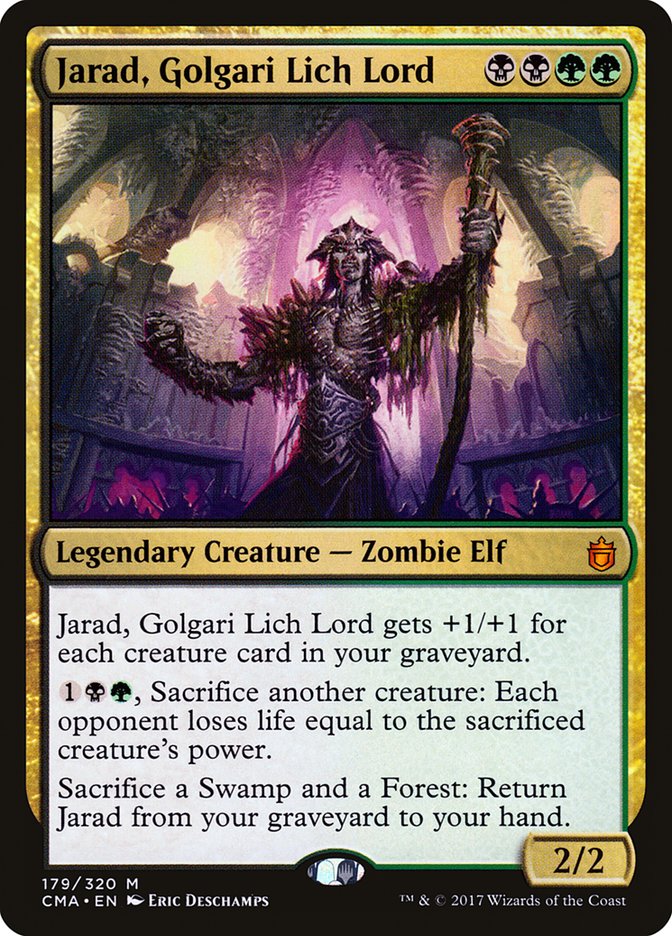 Jarad, Golgari Lich Lord [Commander Anthology] | Devastation Store