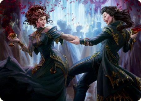 Falkenrath Celebrants 1 Art Card [Innistrad: Crimson Vow Art Series] | Devastation Store