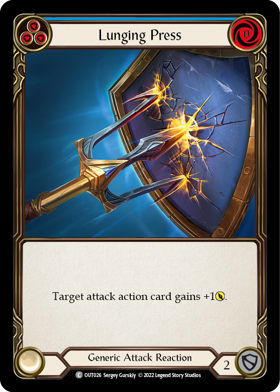 Lunging Press [KAT026] (Outsiders Katsu Blitz Deck) | Devastation Store