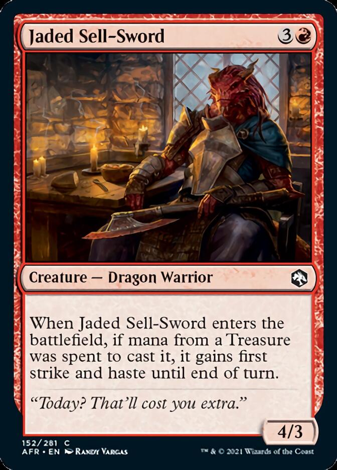 Jaded Sell-Sword [Dungeons & Dragons: Adventures in the Forgotten Realms] | Devastation Store