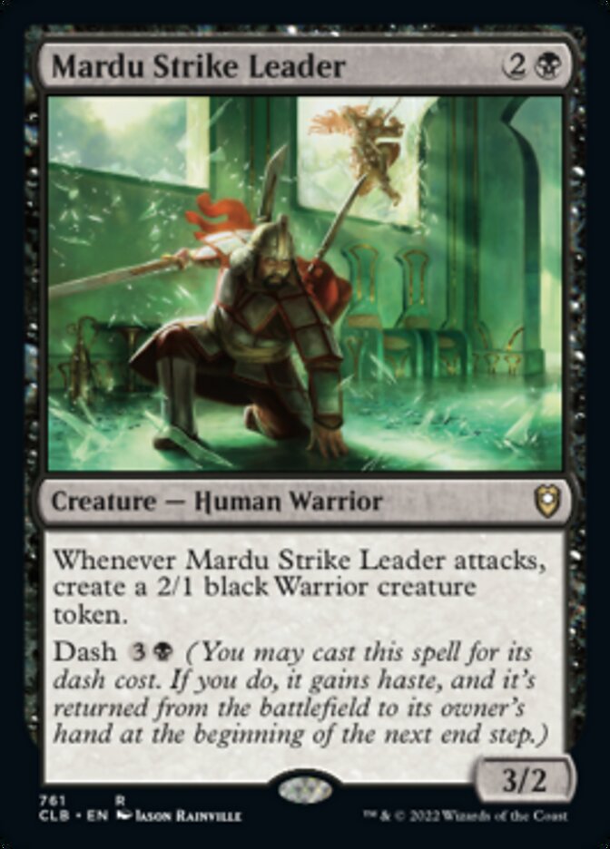 Mardu Strike Leader [Commander Legends: Battle for Baldur's Gate] | Devastation Store