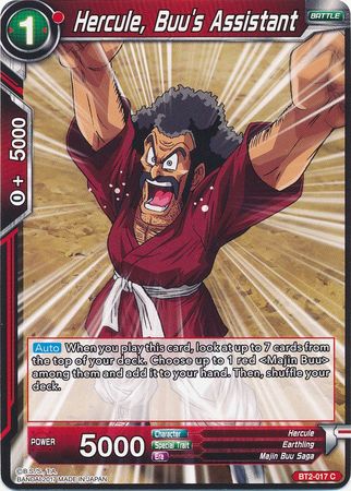 Hercule, Buu's Assistant [BT2-017] | Devastation Store