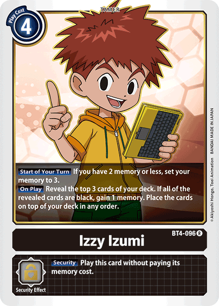 Izzy Izumi [BT4-096] [Great Legend] | Devastation Store