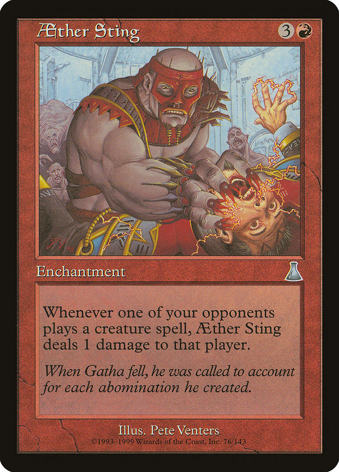 Aether Sting [Urza's Destiny] - Devastation Store | Devastation Store