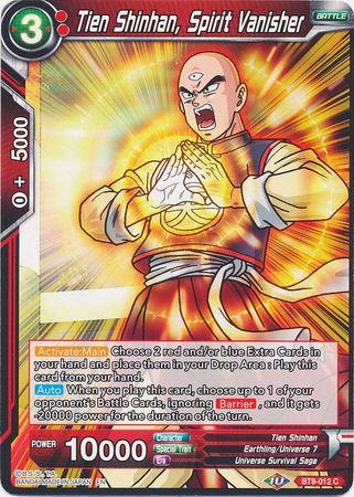 Tien Shinhan, Spirit Vanisher [BT9-012] | Devastation Store