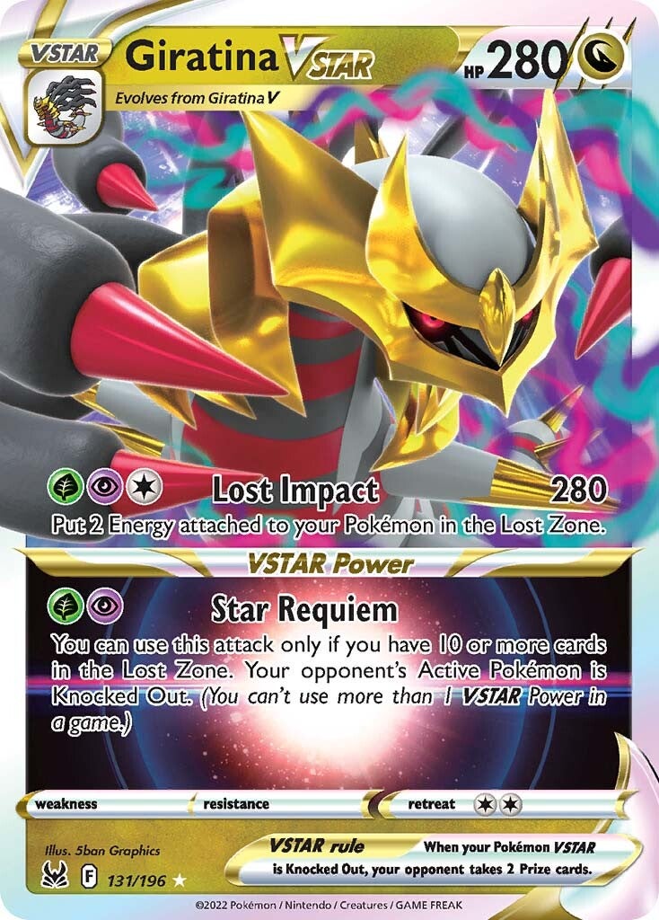 Giratina VSTAR (131/196) (Jumbo Card) [Sword & Shield: Lost Origin] | Devastation Store