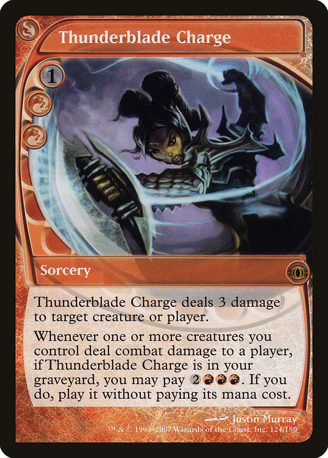 Thunderblade Charge [Future Sight] - Devastation Store | Devastation Store