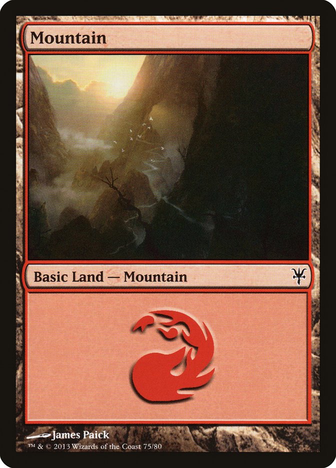 Mountain (75) [Duel Decks: Sorin vs. Tibalt] | Devastation Store