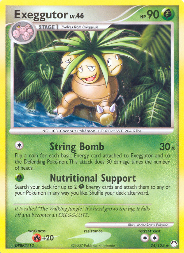 Exeggutor (24/123) [Diamond & Pearl: Mysterious Treasures] | Devastation Store