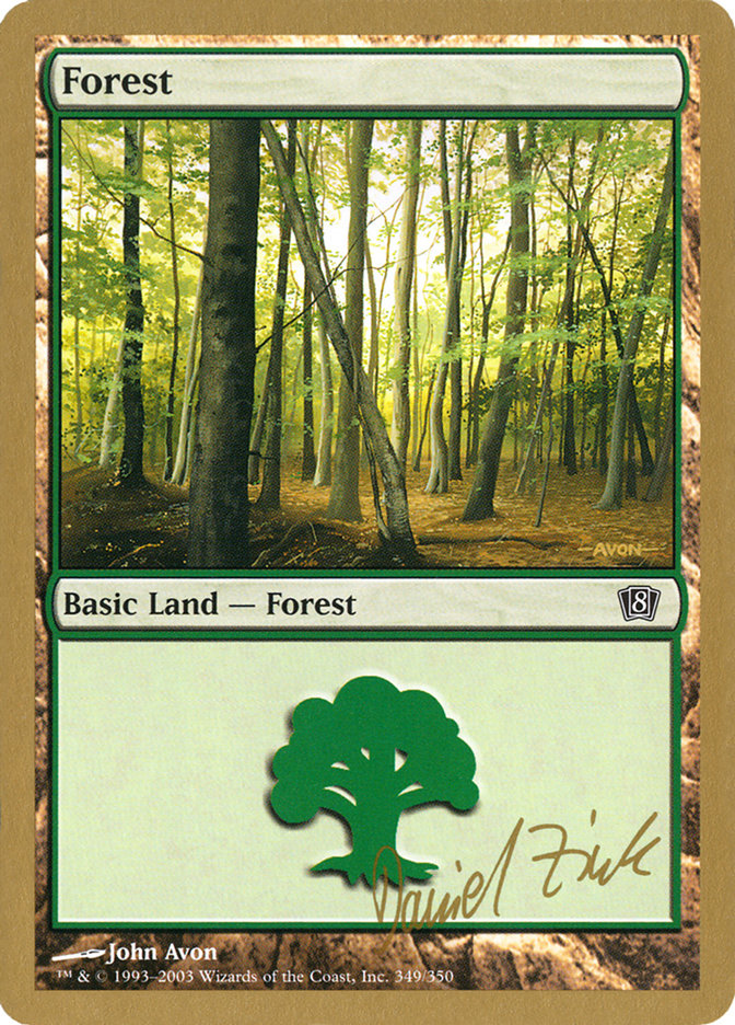 Forest (dz349) (Daniel Zink) [World Championship Decks 2003] | Devastation Store