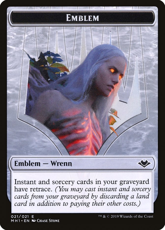 Wrenn and Six Emblem [Modern Horizons Tokens] | Devastation Store