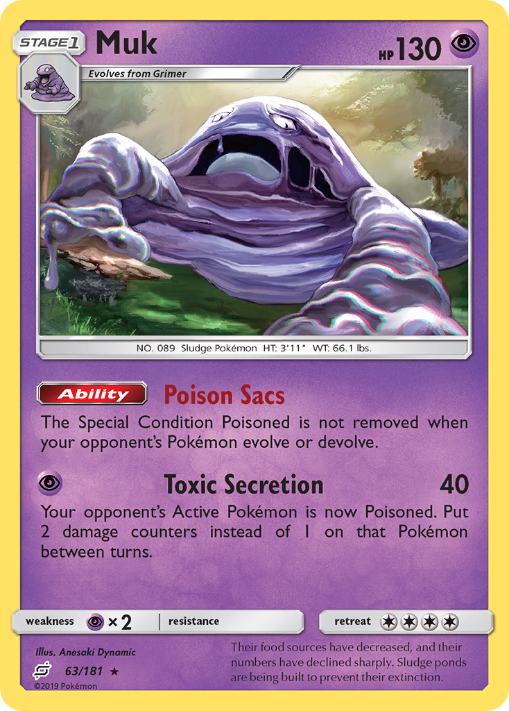 Muk (63/181) [Sun & Moon: Team Up] | Devastation Store