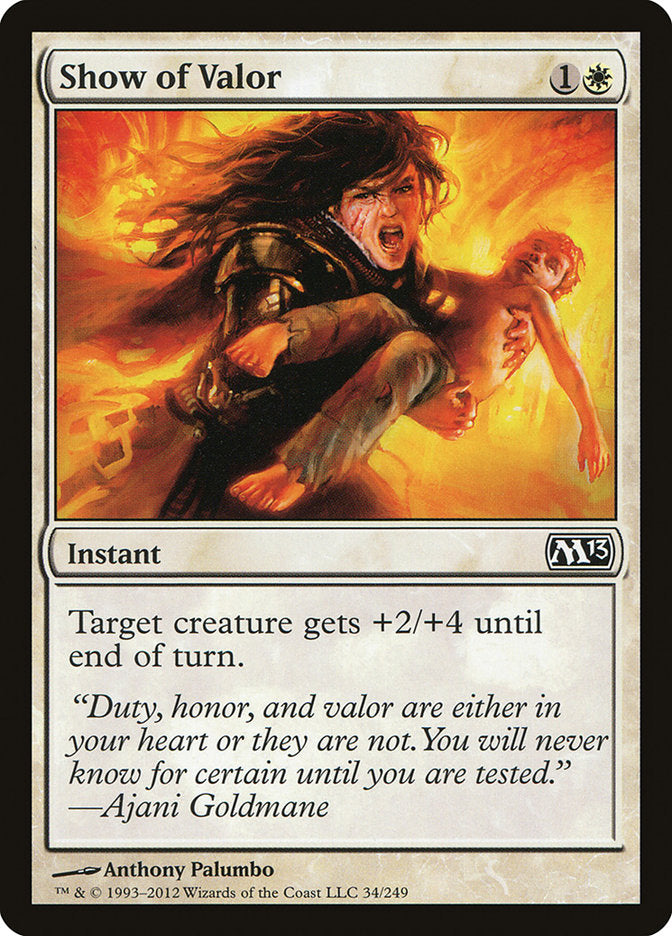 Show of Valor [Magic 2013] | Devastation Store