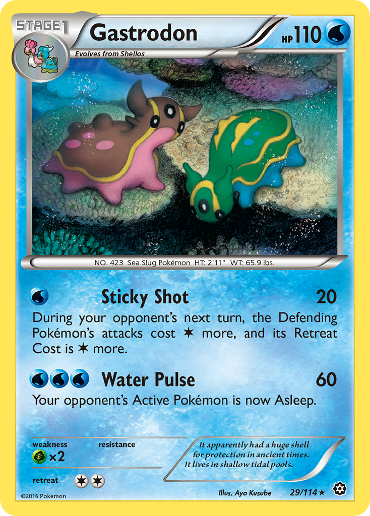 Gastrodon (29/114) [XY: Steam Siege] | Devastation Store