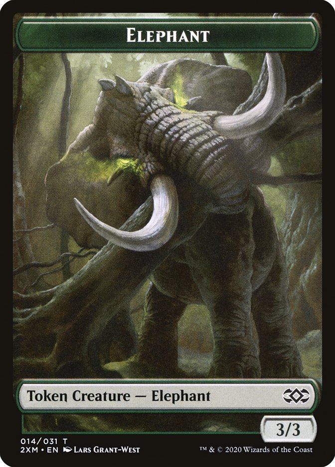 Elephant [Double Masters Tokens] | Devastation Store