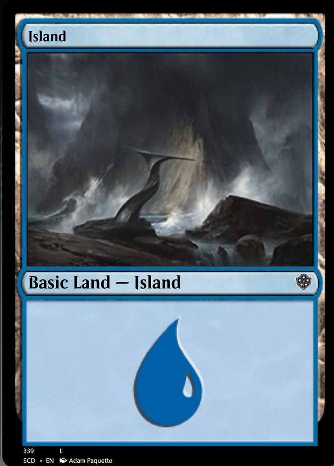 Island (339) [Starter Commander Decks] | Devastation Store