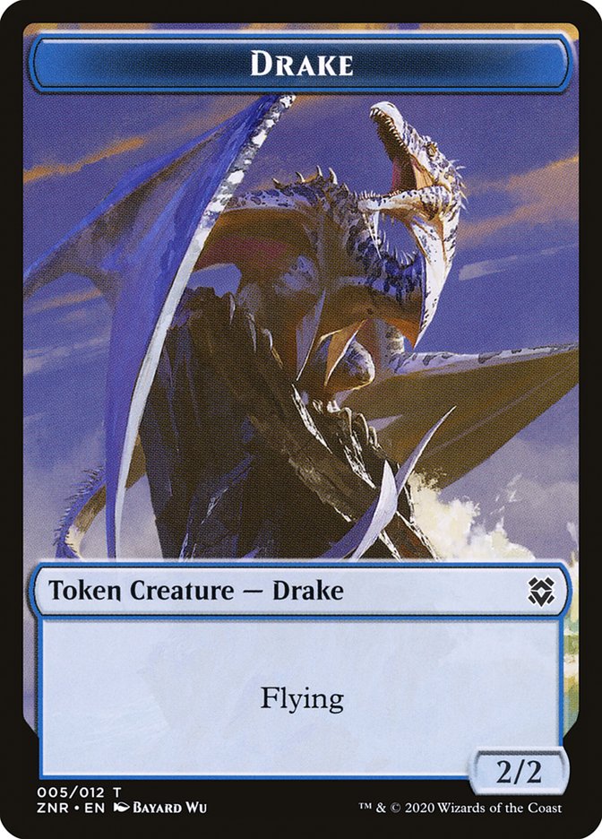 Drake [Zendikar Rising Tokens] | Devastation Store