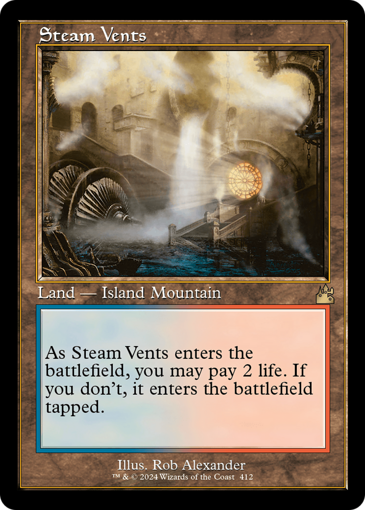 Steam Vents (Retro) [Ravnica Remastered] | Devastation Store