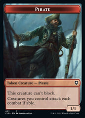 Pirate // Goblin Double-sided Token [Commander Legends: Battle for Baldur's Gate Tokens] | Devastation Store