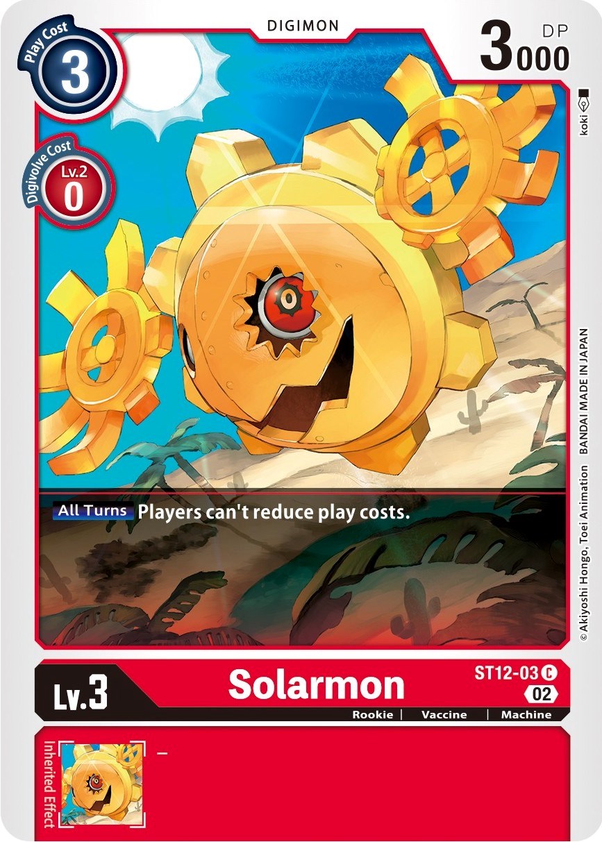 Solarmon [ST12-03] [Starter Deck: Jesmon] | Devastation Store