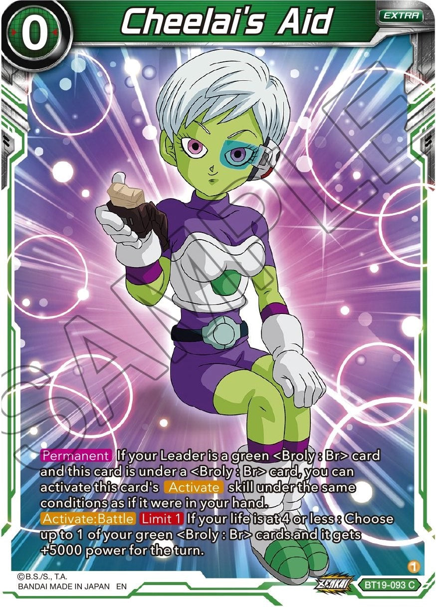Cheelai's Aid (BT19-093) [Fighter's Ambition] | Devastation Store