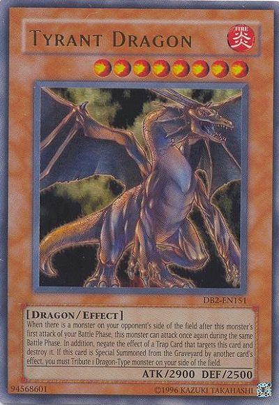 Tyrant Dragon [DB2-EN151] Ultra Rare | Devastation Store