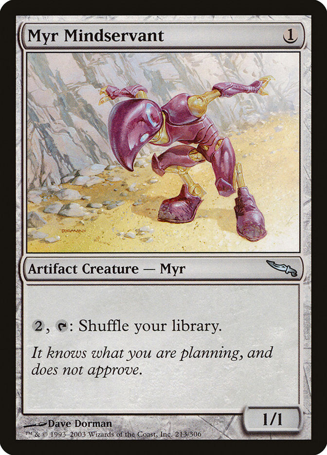 Myr Mindservant [Mirrodin] | Devastation Store