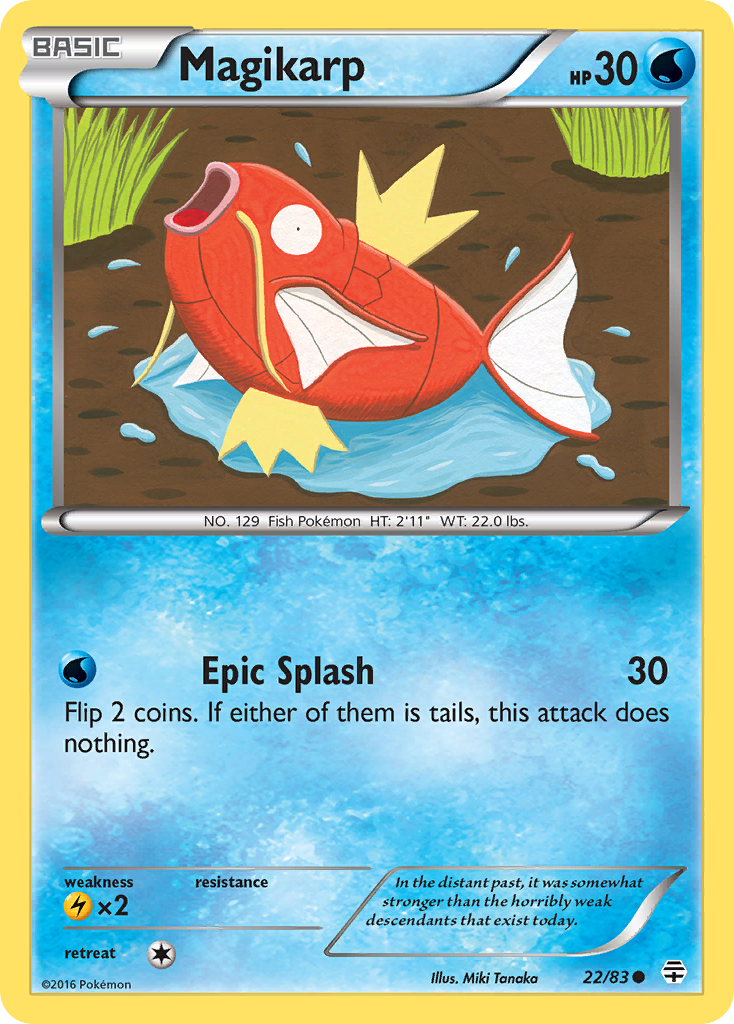 Magikarp (22/83) [XY: Generations] | Devastation Store