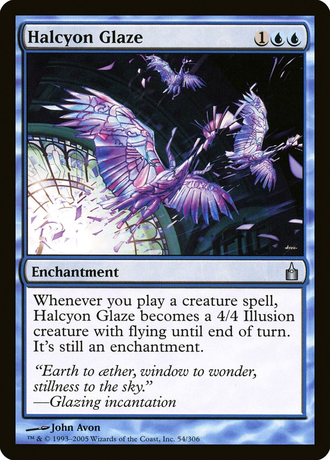 Halcyon Glaze [Ravnica: City of Guilds] | Devastation Store