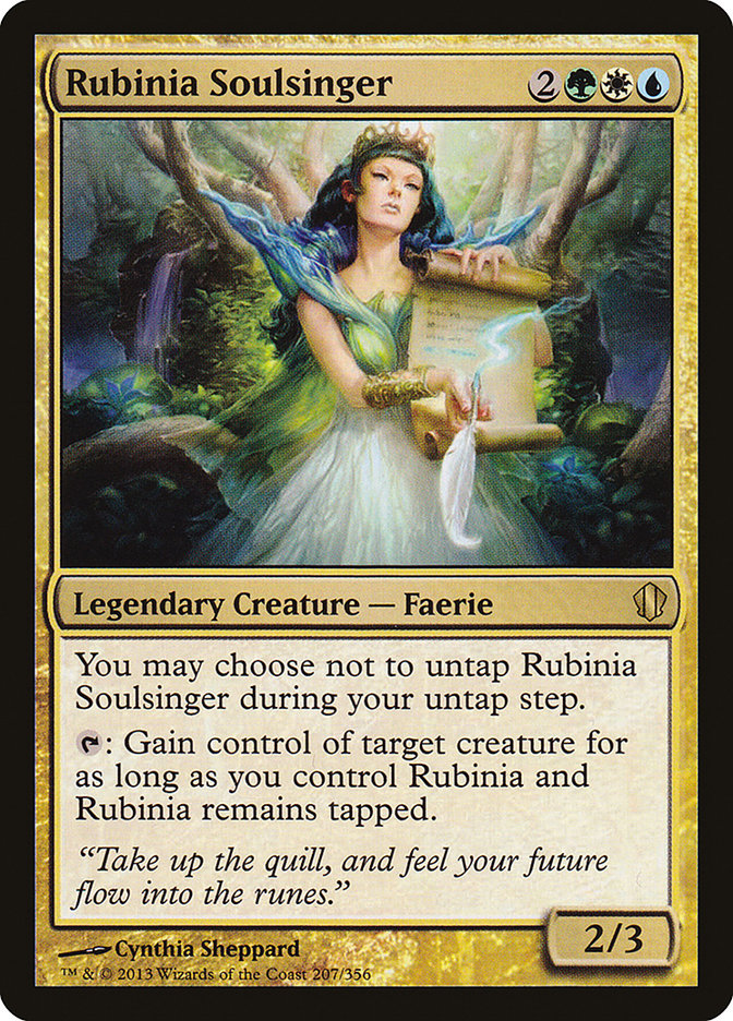 Rubinia Soulsinger [Commander 2013] | Devastation Store