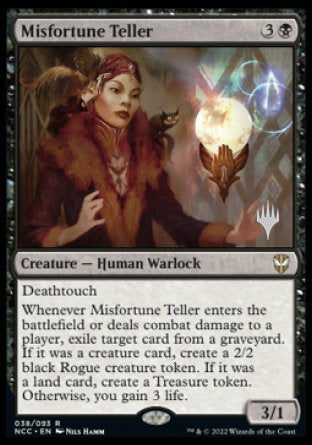 Misfortune Teller (Promo Pack) [Streets of New Capenna Commander Promos] | Devastation Store