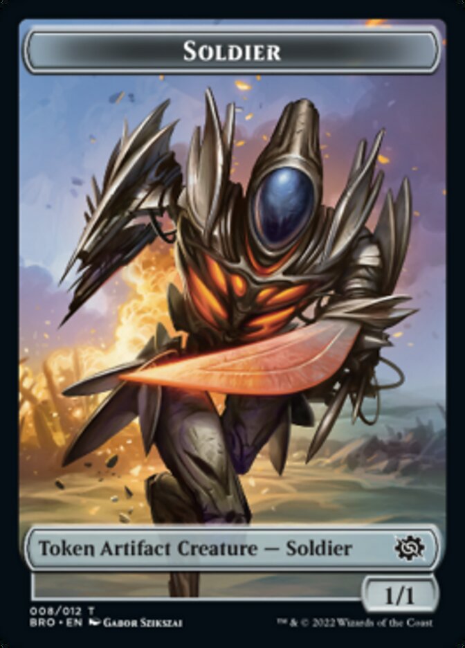 Soldier Token (008) [The Brothers' War Tokens] | Devastation Store