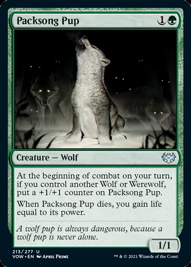 Packsong Pup [Innistrad: Crimson Vow] | Devastation Store