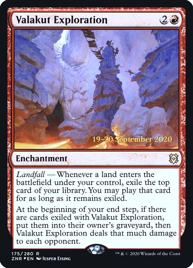 Valakut Exploration [Zendikar Rising Prerelease Promos] | Devastation Store