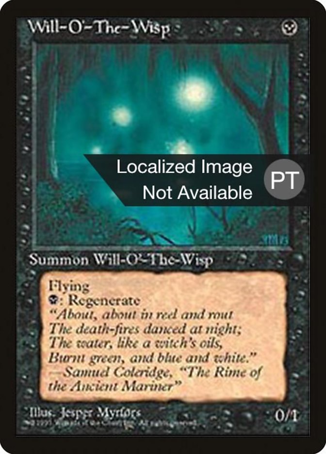 Will-o'-the-Wisp [Fourth Edition (Foreign Black Border)] | Devastation Store