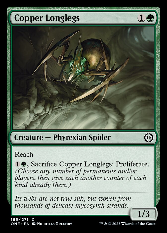 Copper Longlegs [Phyrexia: All Will Be One] | Devastation Store