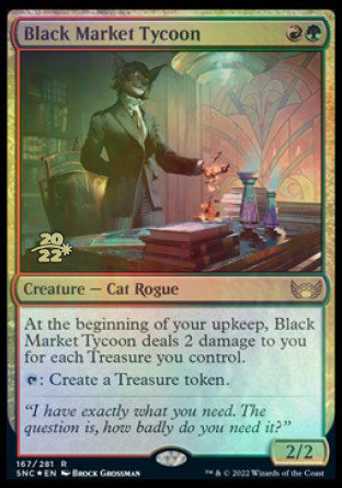 Black Market Tycoon [Streets of New Capenna Prerelease Promos] | Devastation Store