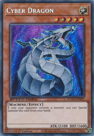 Cyber Dragon [SGX1-ENG01] Secret Rare | Devastation Store