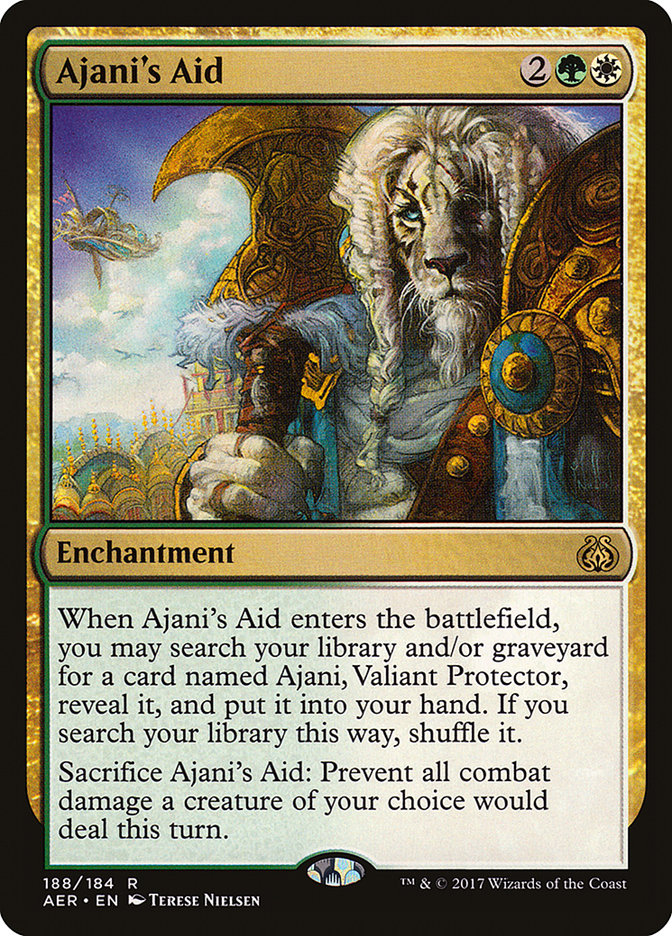 Ajani's Aid [Aether Revolt] - Devastation Store | Devastation Store