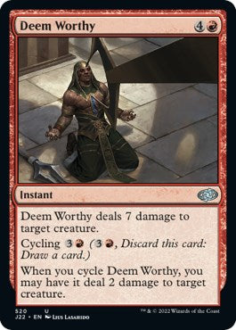 Deem Worthy [Jumpstart 2022] | Devastation Store