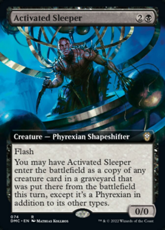 Activated Sleeper (Extended Art) [Dominaria United Commander] | Devastation Store