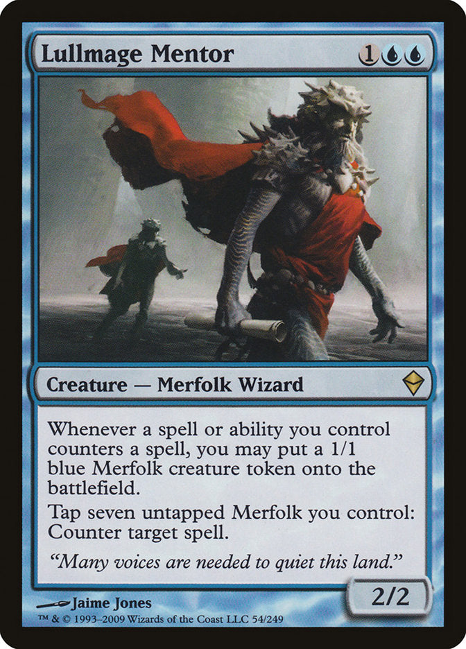 Lullmage Mentor [Zendikar] | Devastation Store